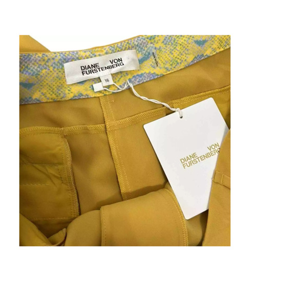 DVF DIane Von Furstenberg NWT Wilder Syllo Trouser Pant sz 16 - Picture 7 of 10